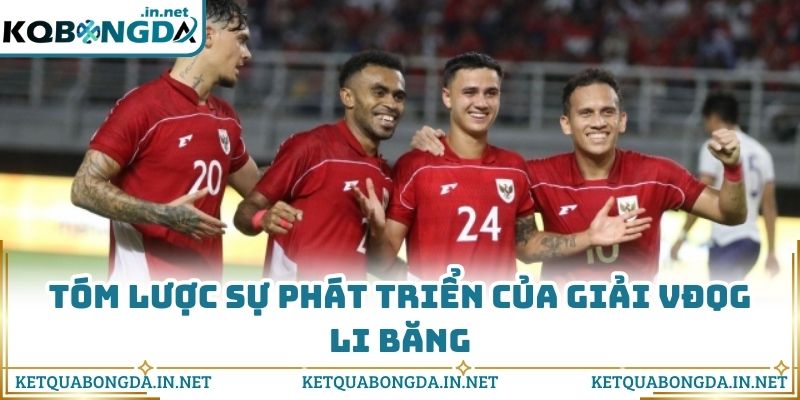 Tóm lược sự phát triển của giải VĐQG Li Băng